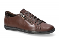 chaussure mobils lacets hawai marron